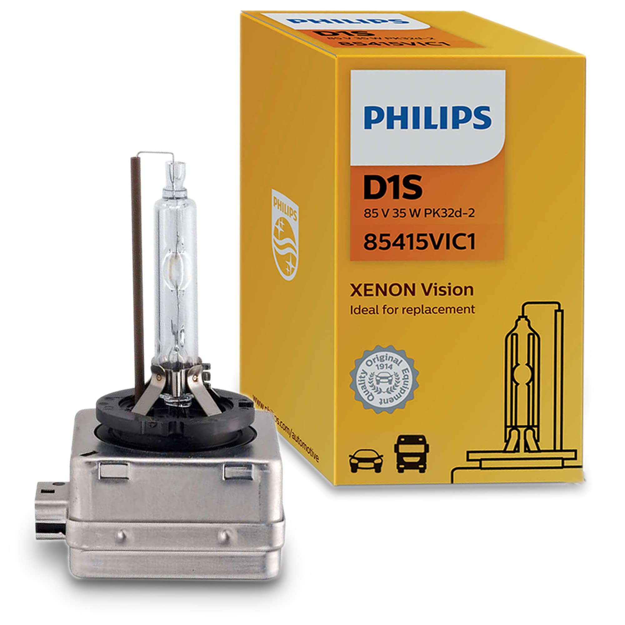 Philips Xenon Vision 85415VIC1 Bulb, White