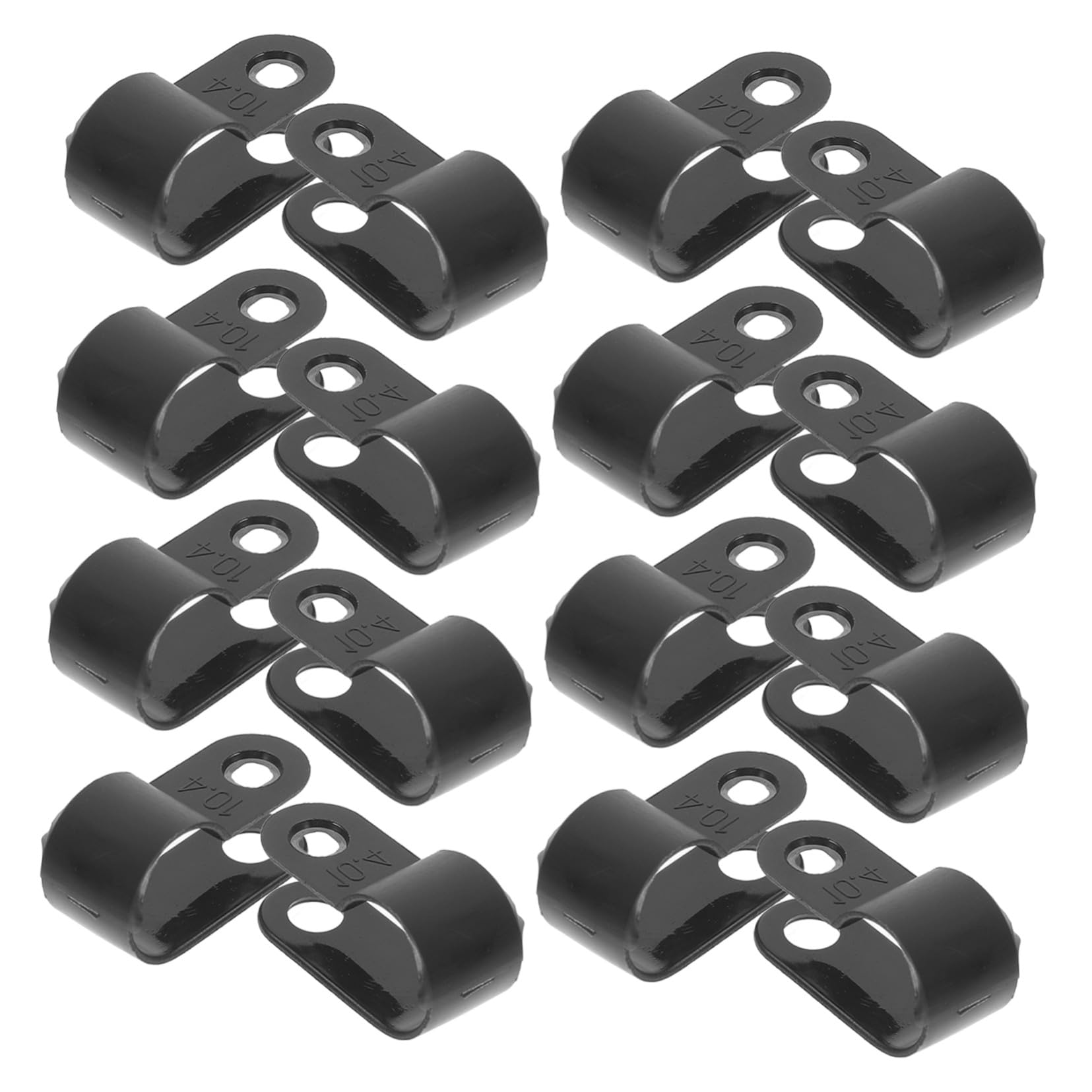 3000 Teiliges Kabelclips- Kleine R-förmige Nylon-kabelklemmen Vielseitige Kabelhalter für Kabelmanagement Einfache Montage für Büro Zuhause und Schlafzimmer Schwarz