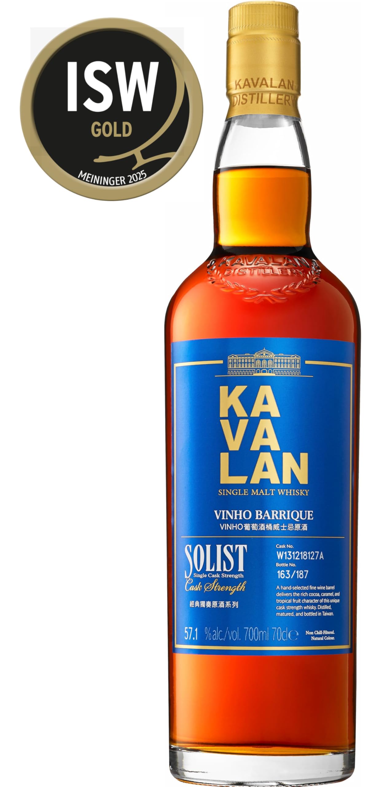 Kavalan Solist Vinho Barrique Single Malt Cask Strength