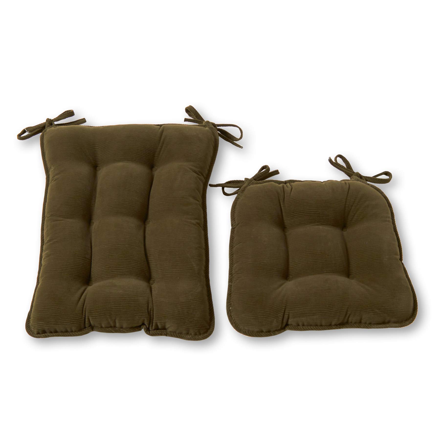 Greendale Home Fashions Cherokee 2-Piece Standard Rocking Chair Cushion Set, Juniper