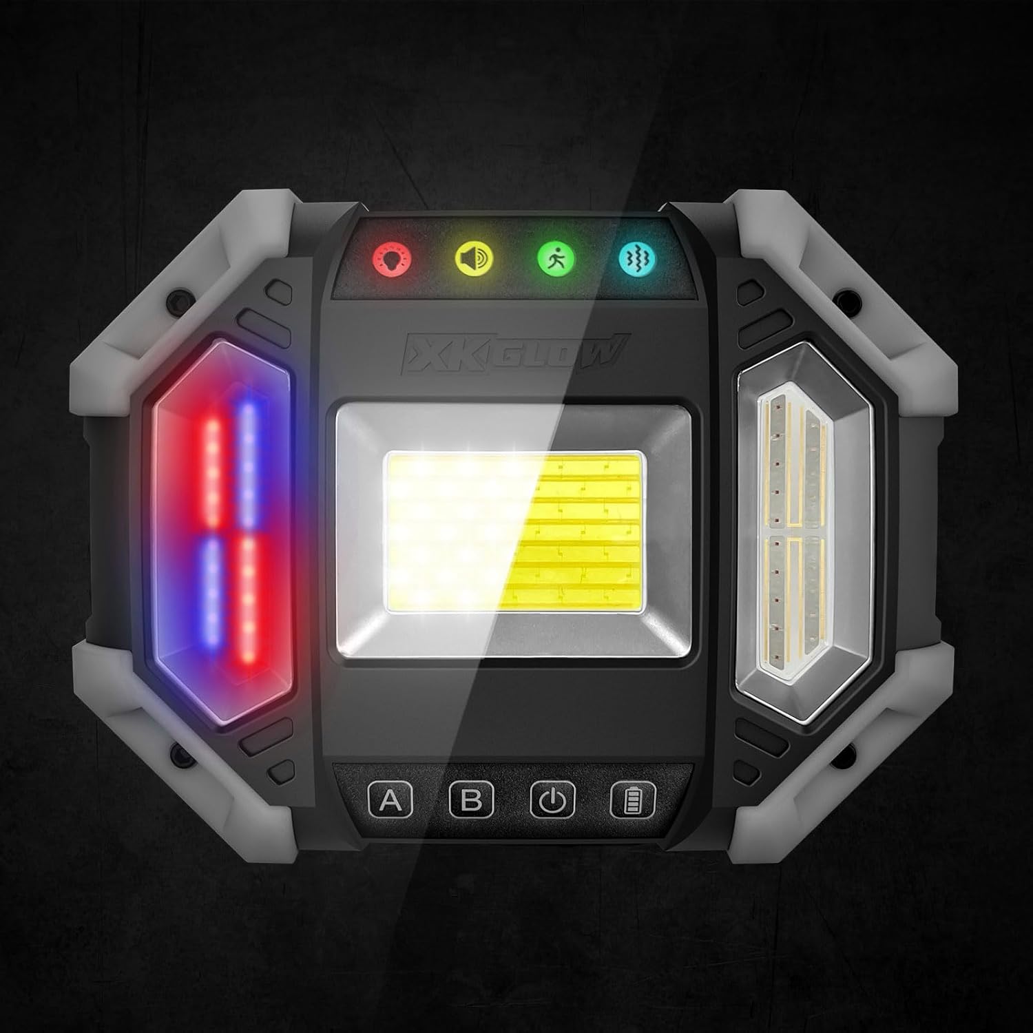 XKGLOW XKdefender 7 Mode Work & Security Light w/Remote for Home Office Commercial Camping Light