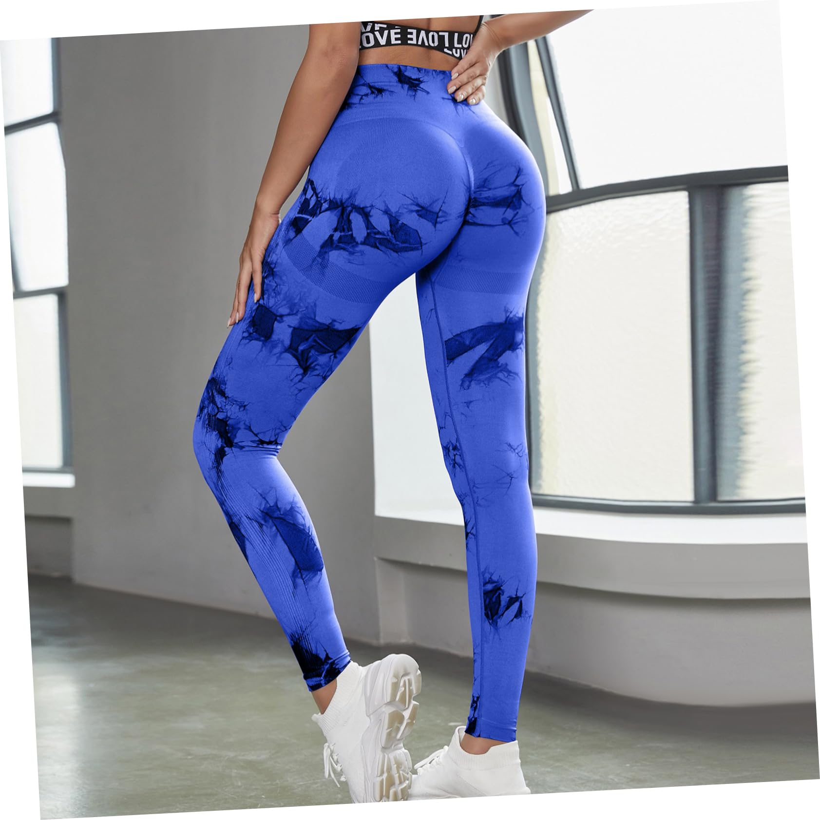 SHERCHPRY Pantalones de Yoga de Cintura Alta para Mujer, Leggings