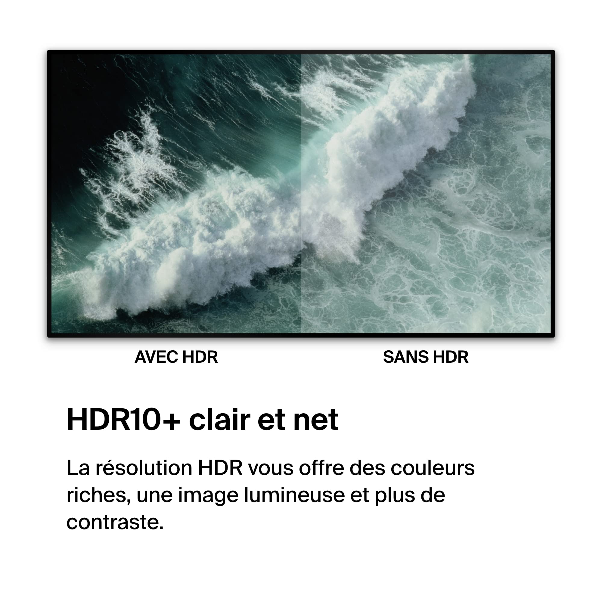 Belkin Adaptateur USB-C vers HDMI 2.1 (câble de 11 cm, 8K à 60 Hz, 4K à 144 Hz, HDR, HBR3, DSC, HDCP 2.2, USB-If et pour Macbook, iPad Pro et Autres appareils USB-C)