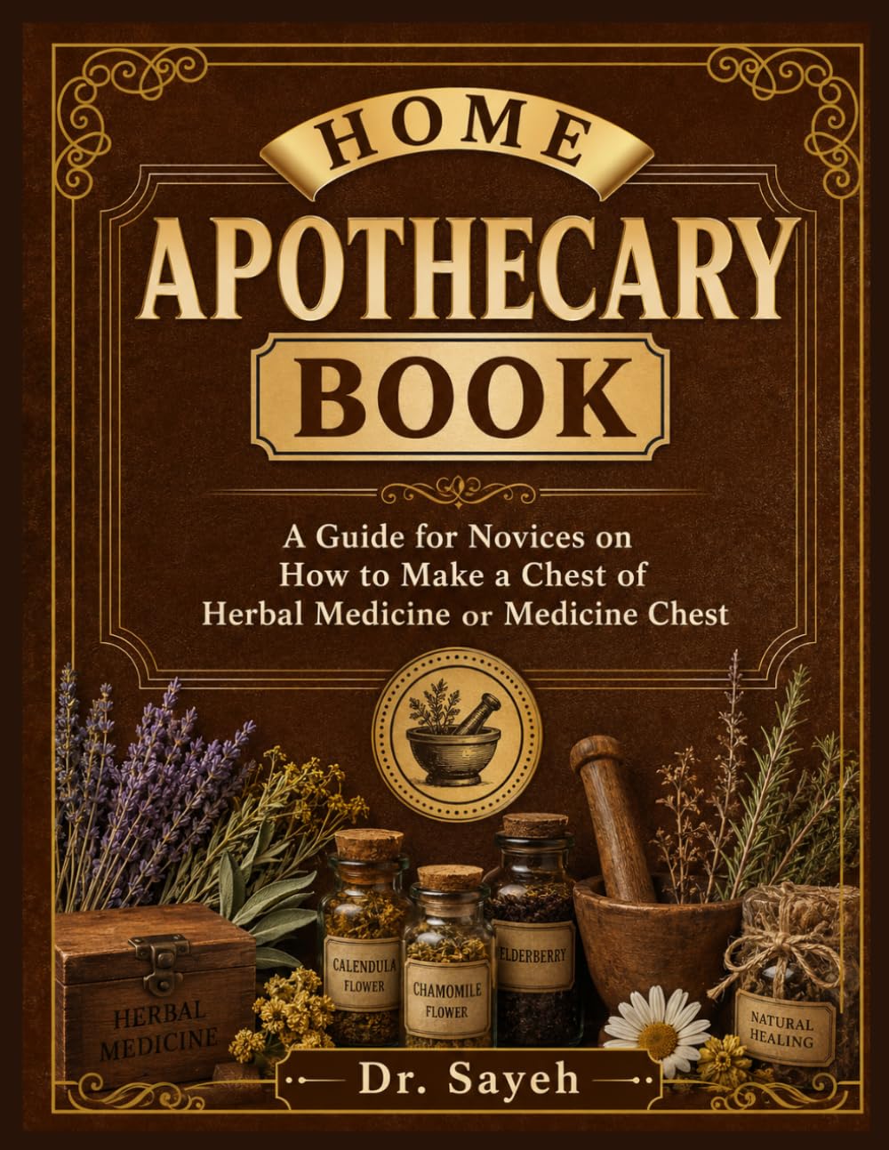 Home Apothecary Book: A Guide for Novices on How to Make a Chest of Herbal Medicine or Medicine Chest