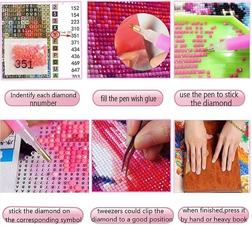 Miniatura 4 de KANCIKOO Kits de pintura de diamantes de Jesús para adultos, tamaño grande 5D con diamantes de imitación pegados, pintura religiosa cristiana de