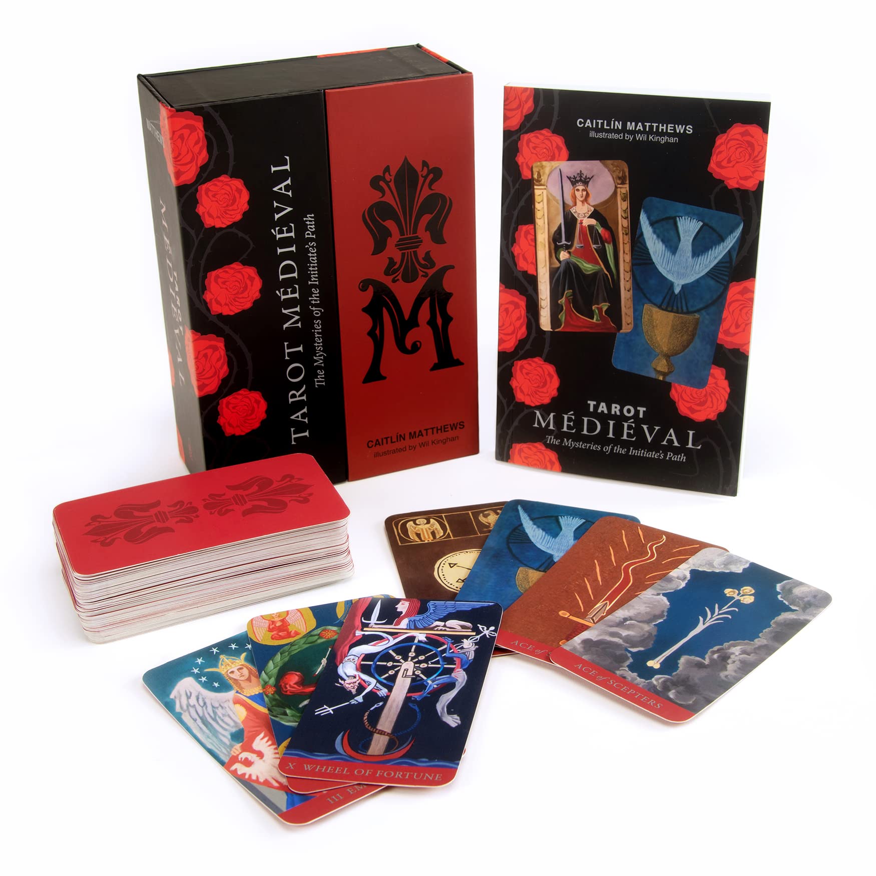 Tarot Medieval: The Mysteries of the Initiate's Path.by Matthews, Kinghan New**