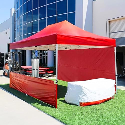 Miniatura 6 de ShiningShow Pared lateral instantánea de 10 x 15 pulgadas, paredes laterales de toldo para tienda de campaña desplegable de 10 x 15 pulgadas, pared