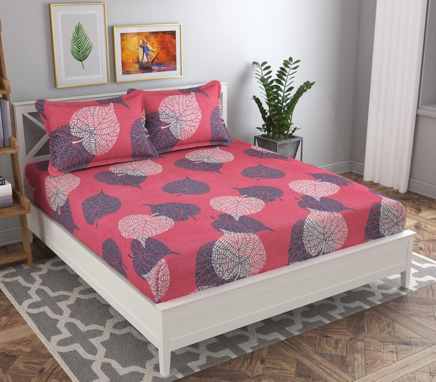 See full amazon price history chart for BSB HOME 120 TC Double Abstract Printed Bedsheet with 2 Pillow Covers | 110 GSM Soft Brushed Microfiber - Breathable & Wrinkle Free - (86 X 88 Inch, Pink & Grey) BSB HOME 120 TC Double Abstract Printed Bedsheet with 2 Pillow Covers | 110 GSM Soft Brushed Microfiber - Breathable & Wrinkle Free - (86 X 88 Inch, Pink & Grey) (B0CBM4KG8R) Amazon Price History, Amazon Price Tracker