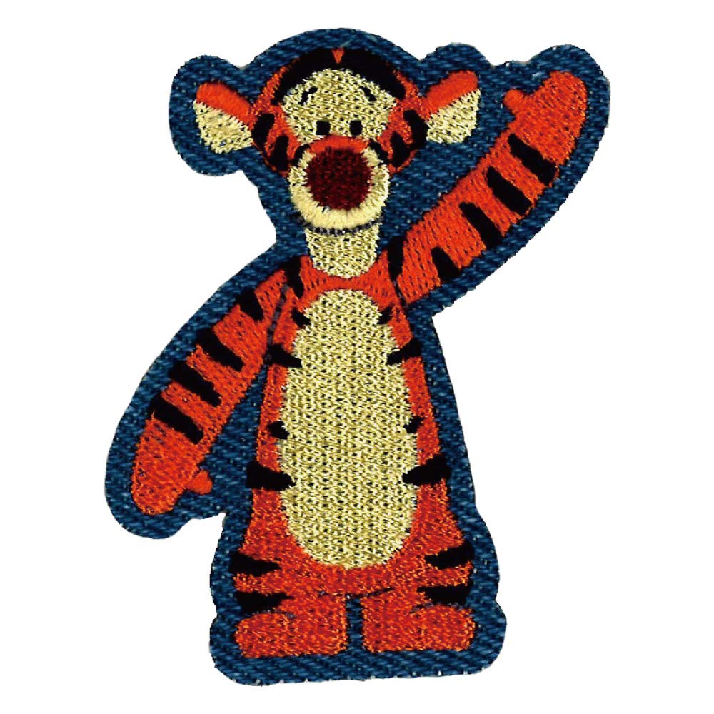 Écusson Disney Denim Tigre Minoda pour customiser le blouson en jean de vos enfants