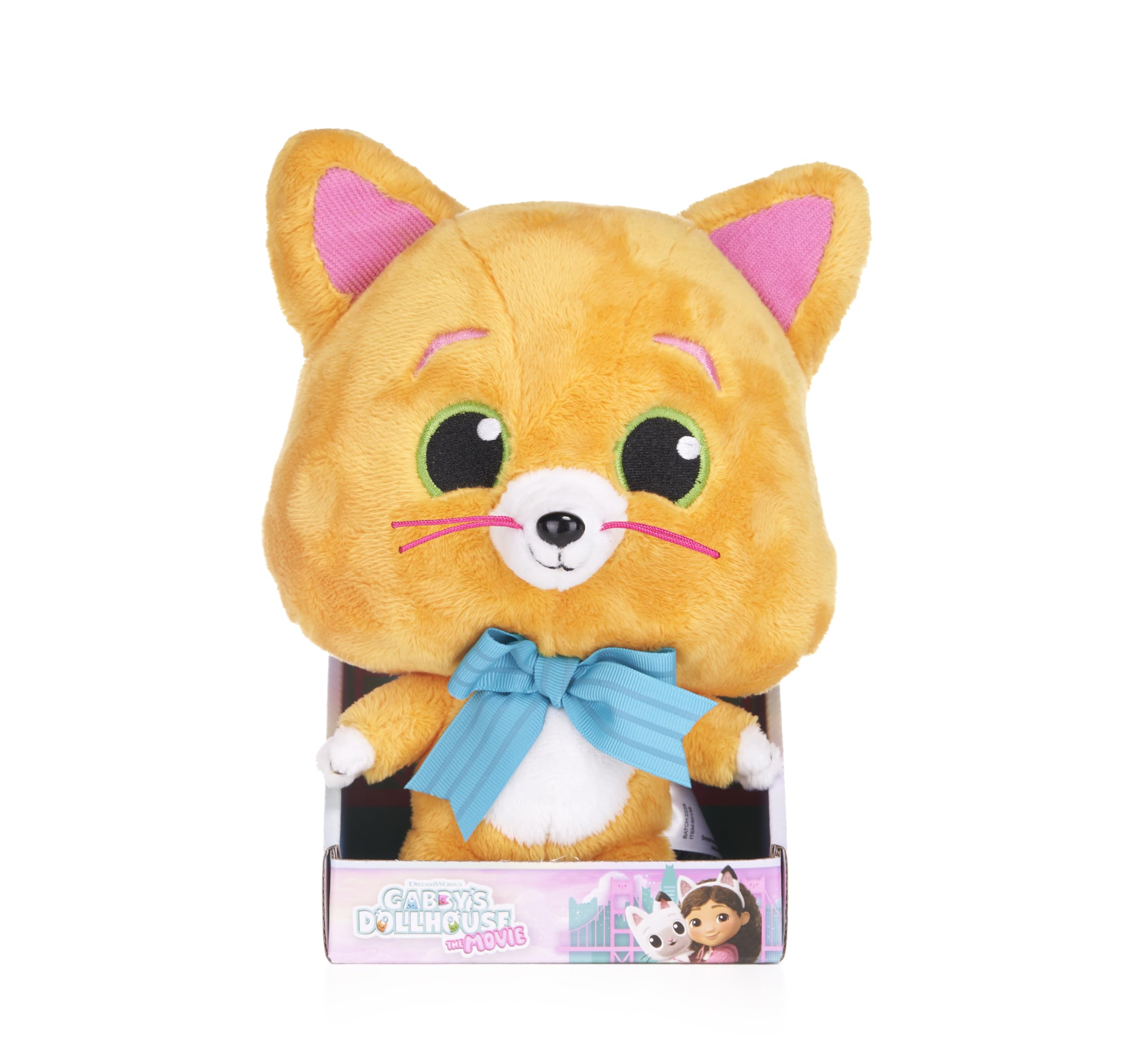 Gabby's Dollhouse The Movie 10" (25cm) Chumsley Cat Soft Plush Toy