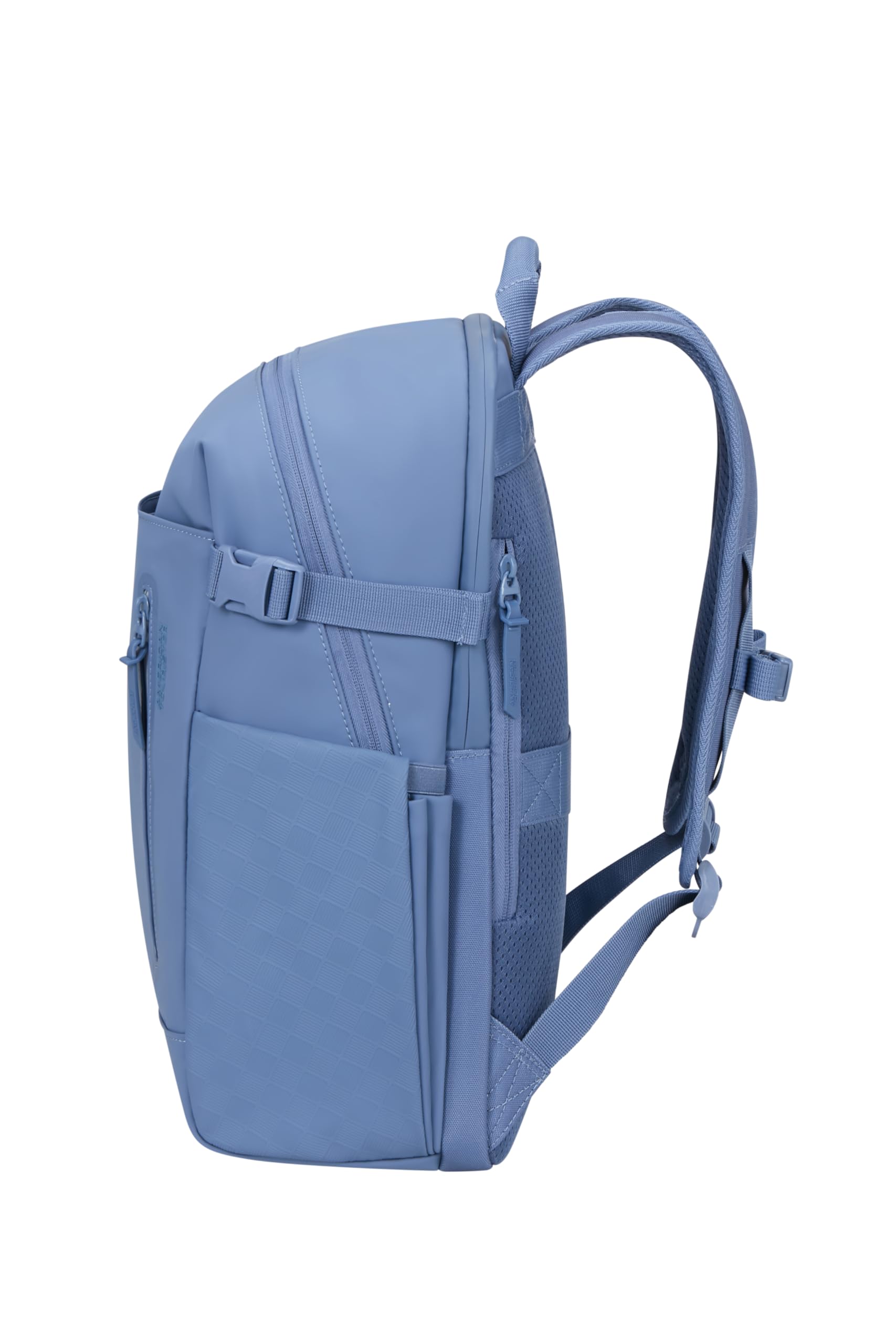American Tourister Urban Tide - Zaino PC 15.6", Zaino Business & Scuola Idrorepellente, per Ufficio, Lavoro, Scuola & Università - Blu (Storm Blue)