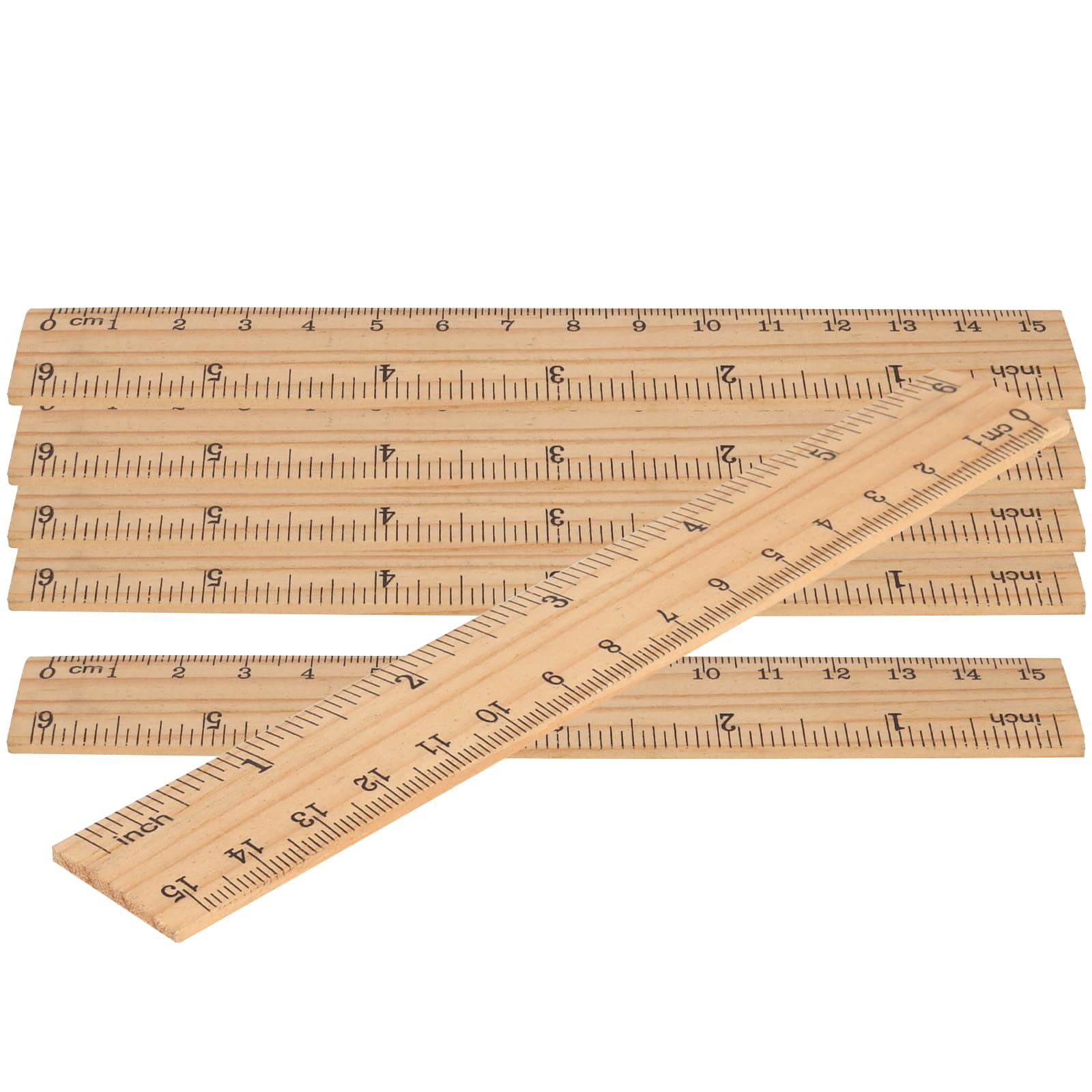 144 Pack Measuring Rulers 144 Pcs 6 Inch 15 Cm Wooden Rulers 2 Scales 144-pack-measuring-rulers-144-pcs-6-inch-15-cm-wooden-rulers-2-scales