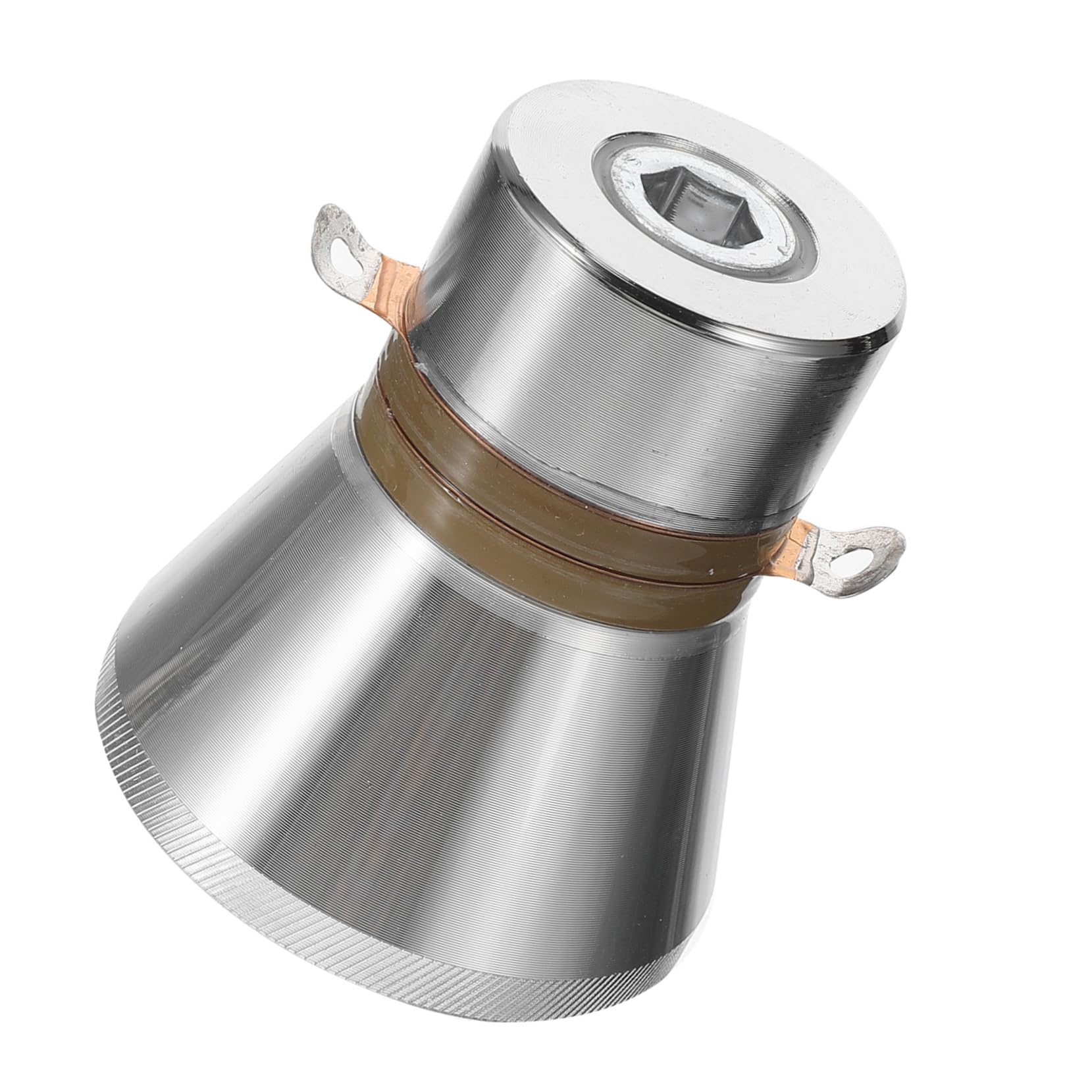 CHILDWEET Ultrasonic High Frequency Cleaner Transducer Piezoelectric Cleaning Transducer 28khz Piezoelectric Transducer Replacement Piezoelectric Transducer Stainless Steel