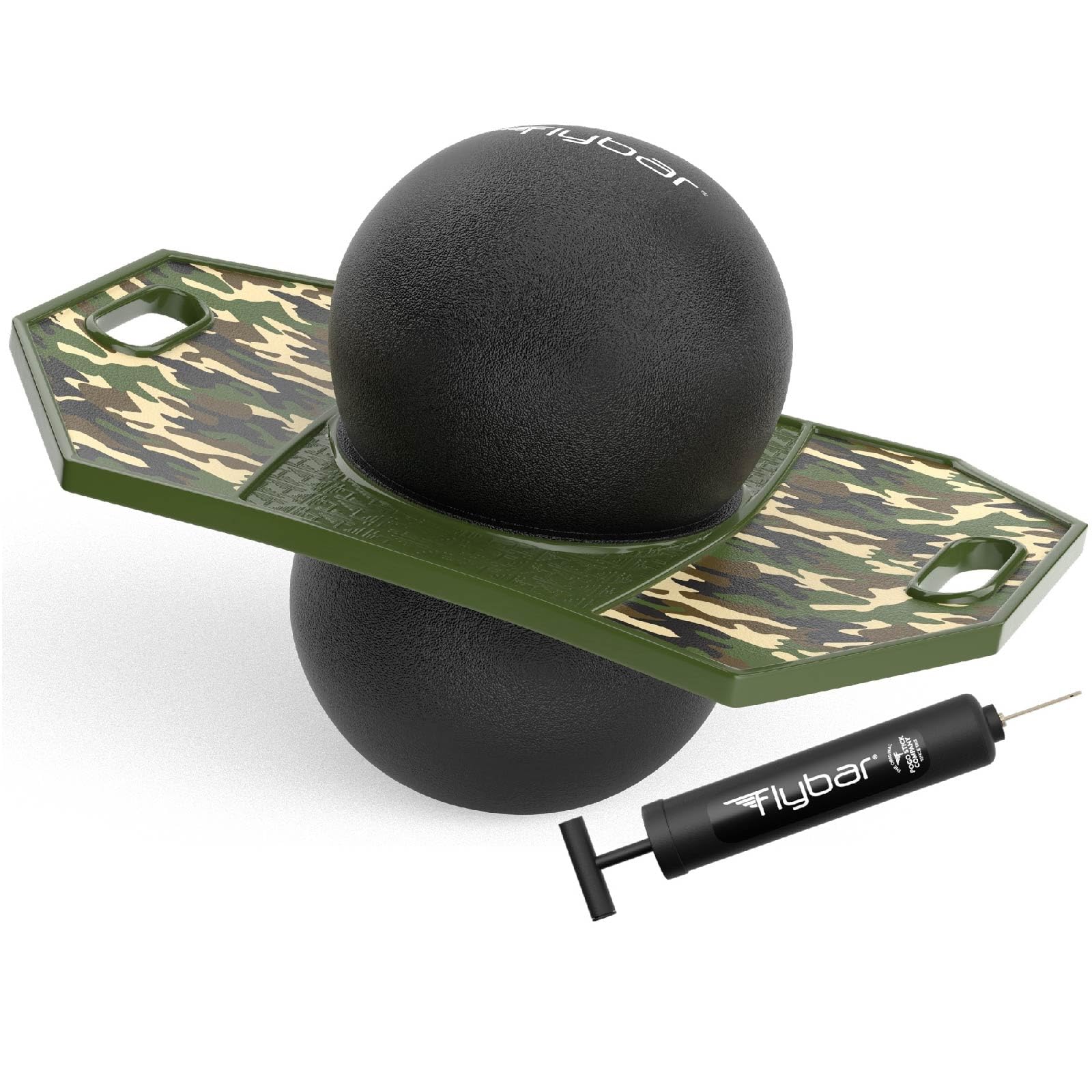 Flybar Pogo Trick Ball for Kids, Indoor &amp; Outdoor Balance Bounce Board Toy