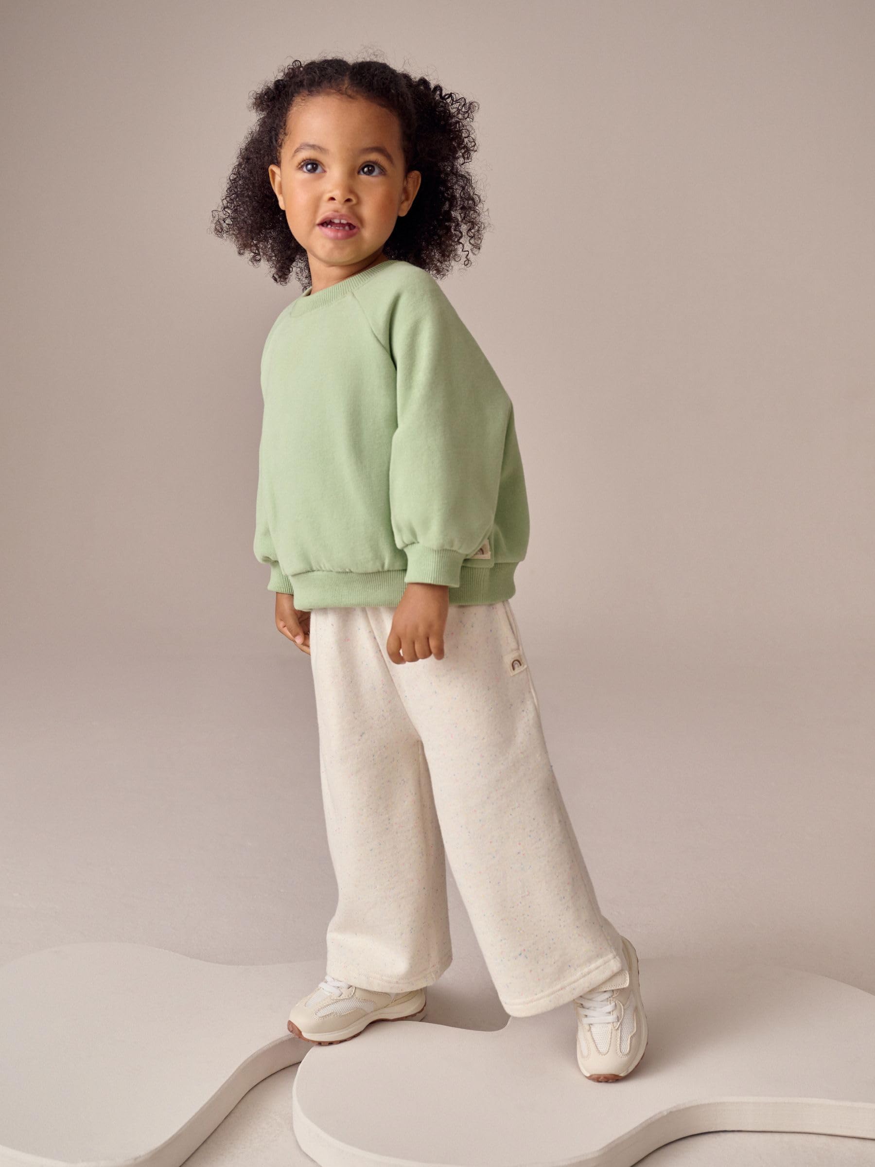 NEXT Fille Pantalon de Jogging Large, Lot de 3