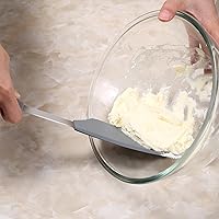 Vista 8 de To encounter 5 Pieces Silicone Spatula Set, Non-Stick Silicone Turner Spatulas, Heat Resistance Cooking Utensils, Flip Turner for Fish, Egg