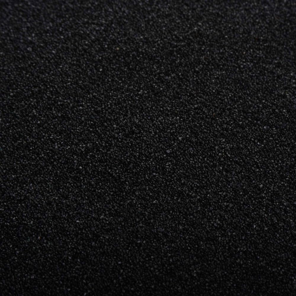 Schicker Mineral piasek akwariowy czarny 25 kg, frakcja 0,4–0,8 mm, kwarcowy z powłoką epoksydową, podłoże akwariowe czarne, neutralne pH, do wody słodkiej i morskiej