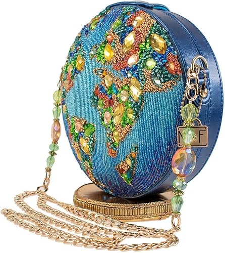 Miniatura 5 de Mary Frances Going Global - Bolso cruzado con cuentas, multicolor, Multi