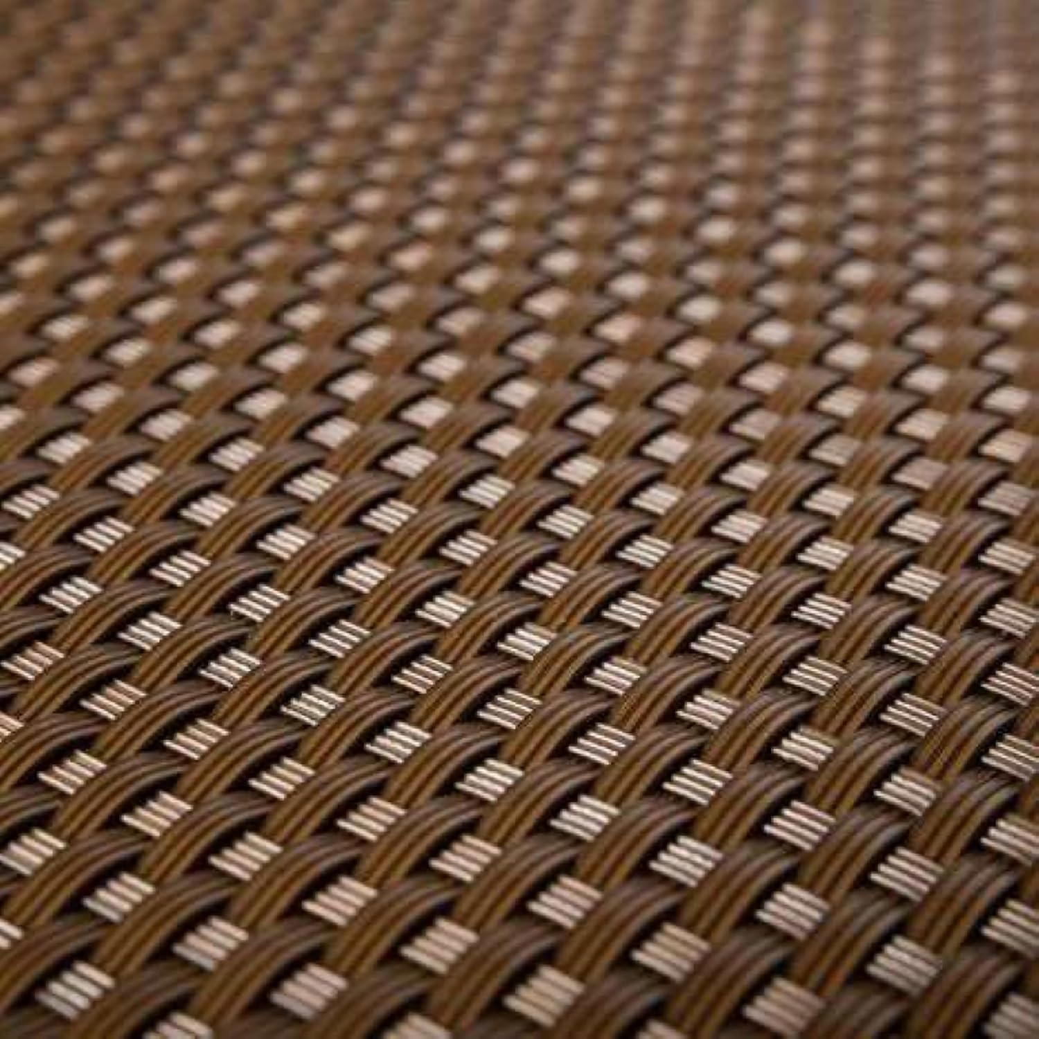 Papillon Light Brown Rattan Weave Balcony Screening Artificial Garden Privacy Fencing 2m x 1m (6ft 7in x 3ft 3in)