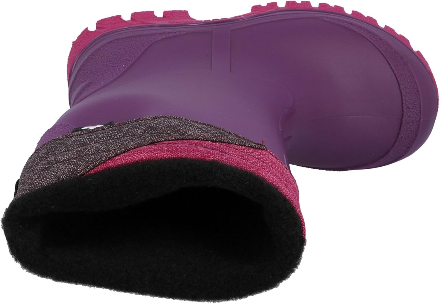 Lico Girl's Classic Boots Rain, Purple Pink, 4 us
