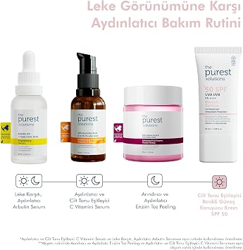The Purest Solutions Antioxidant Supported Sunscreen for Stained Skin, 50+ SPF UVA/UVB Blemish Defense, Antioxidant Protection