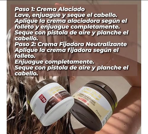Vista 3 de Nutrapel KIT ALACIADO DE CABELLO CHOCOLATE 4EVER LASSIO 6 MESES ALACIADO Chocolate