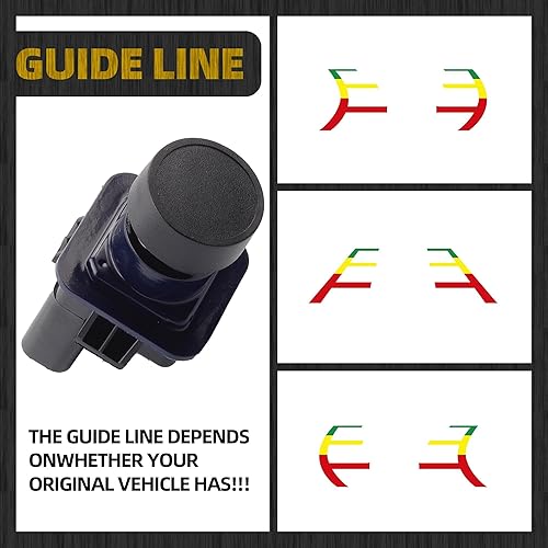 Miniatura 6 de Dasbecan Cámara de respaldo de visión trasera compatible con Ford F150 2010-2014 Mustang 2015-2020 Lincoln MKC 2015-2019 Park Assist Camera