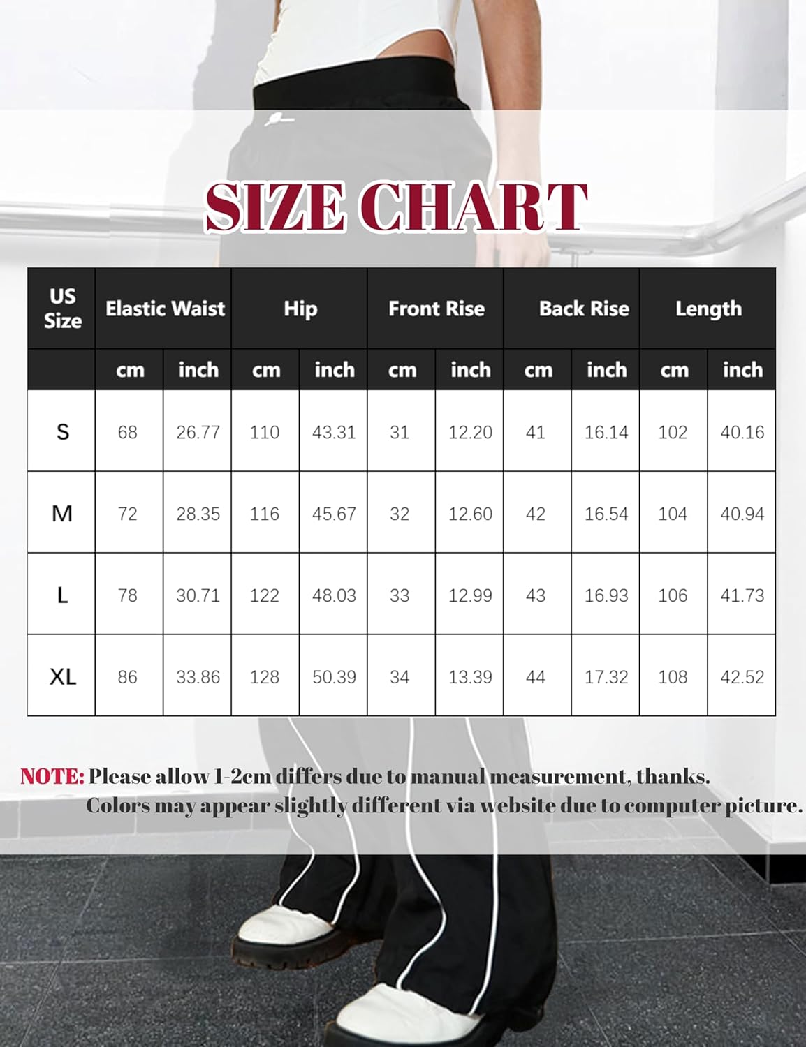 Zontroldy Cargo Pants Women Parachute Pants Y2K Baggy Casual High Waist Wide Leg Track Pants Streetwear - Image 5