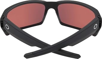 Spy Optic General | Wrap Sunglasses (Black - Happy Rose w/Silver Spectra Mirror)
