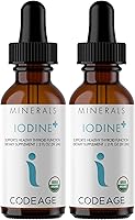 Vista 9 de Codeage Gotas de yodo orgánico USDA – 250 Mcg – Suministro de 1 año – Suplemento de yodo líquido – Solución de gotas de yodo – Yodo puro