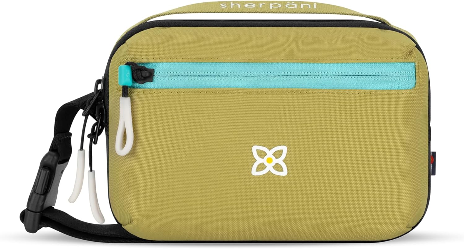 Sherpani Hyk, Small Sling Bag, 1L Belt Bag, Lightweight Travel Fanny Pack, Sling Crossbody Purse with RFID Blocking