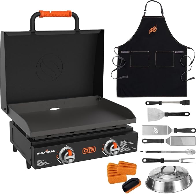 Blackstone Griddle 22 Inch, OTG Outdoor Tabletop Griddle with Built-in