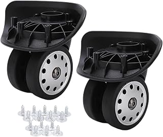 スーツケース荷物キャスター 1ペアA88多孔質ホイールスーツケース荷物キャスター旅行バッグLサイズ 交換