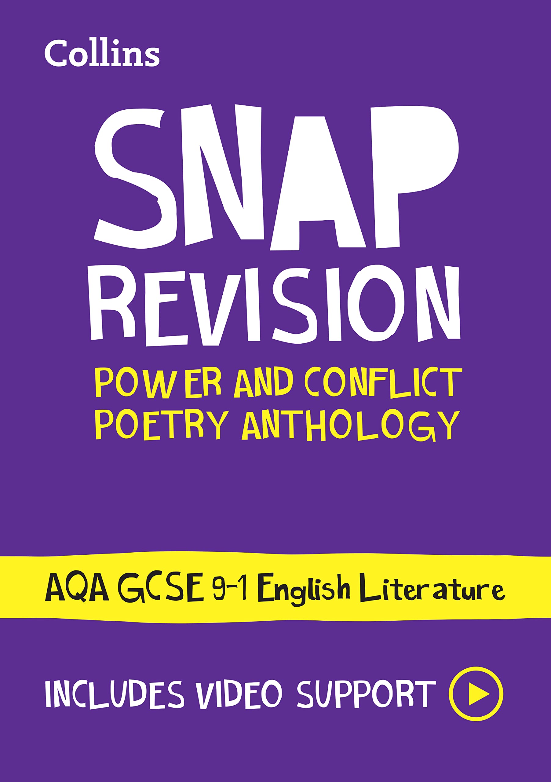 AQA Poetry Anthology Power and Conflict Revision Guide: Ideal for the 2025 and 2026 exams (Collins GCSE Grade 9-1 SNAP Revision) Paperback – 12 Sept. 2022