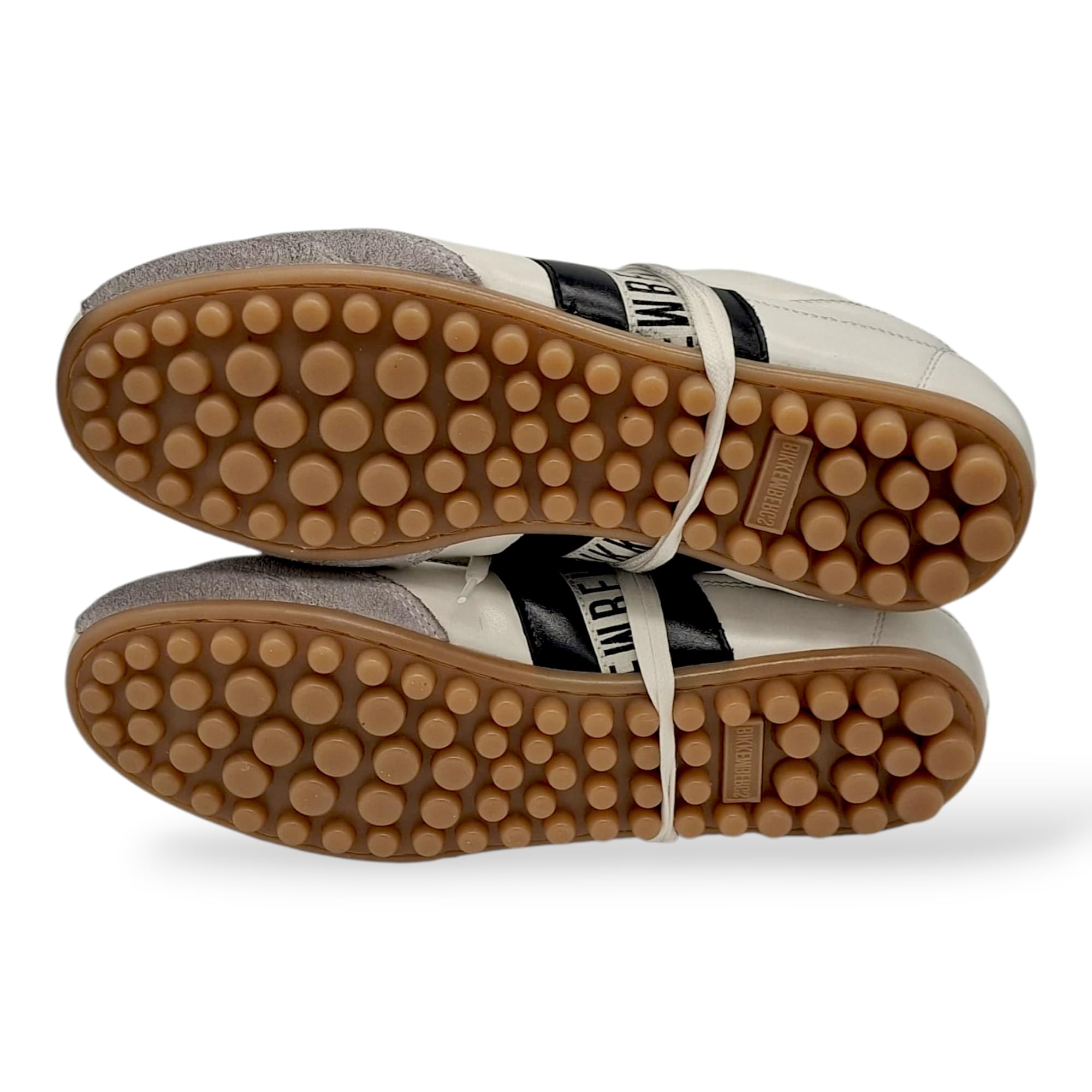 Bikkembergs - Sneakers Uomo in Pelle Liscia con Logo Laterale. Scarpe Casual Sportive, Comfort Quotidiano