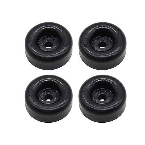 Parachoques de puerta de rampa de remolque de 2.5 pulgadas, compatibles con escotilla de carga de camión, topes redondos de goma