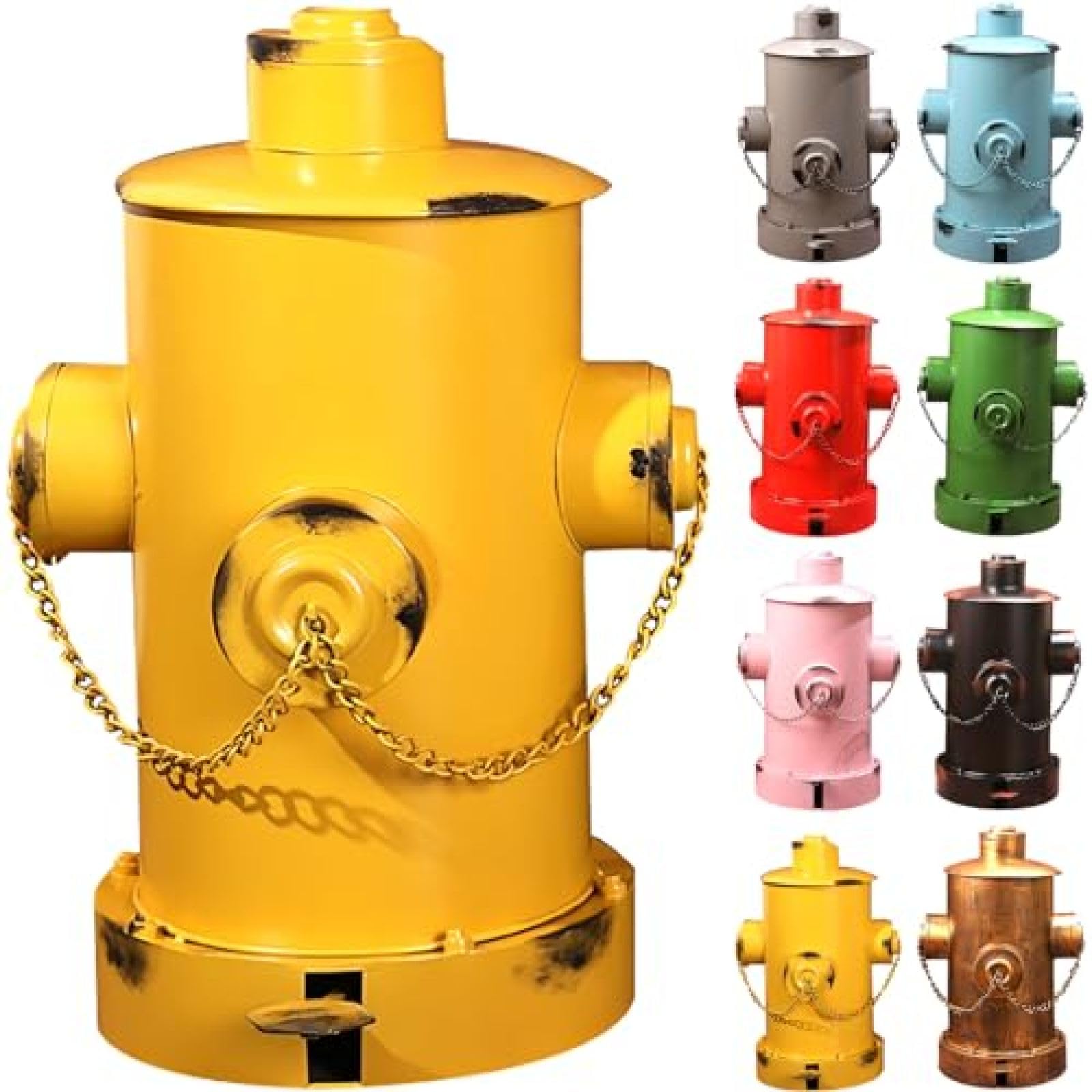 Amazon｜omoimin(売店) ゴミ箱 ふた付き 消火栓 ペダル式 55L