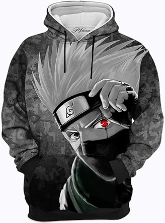 kakashi moletom com capuz amazon