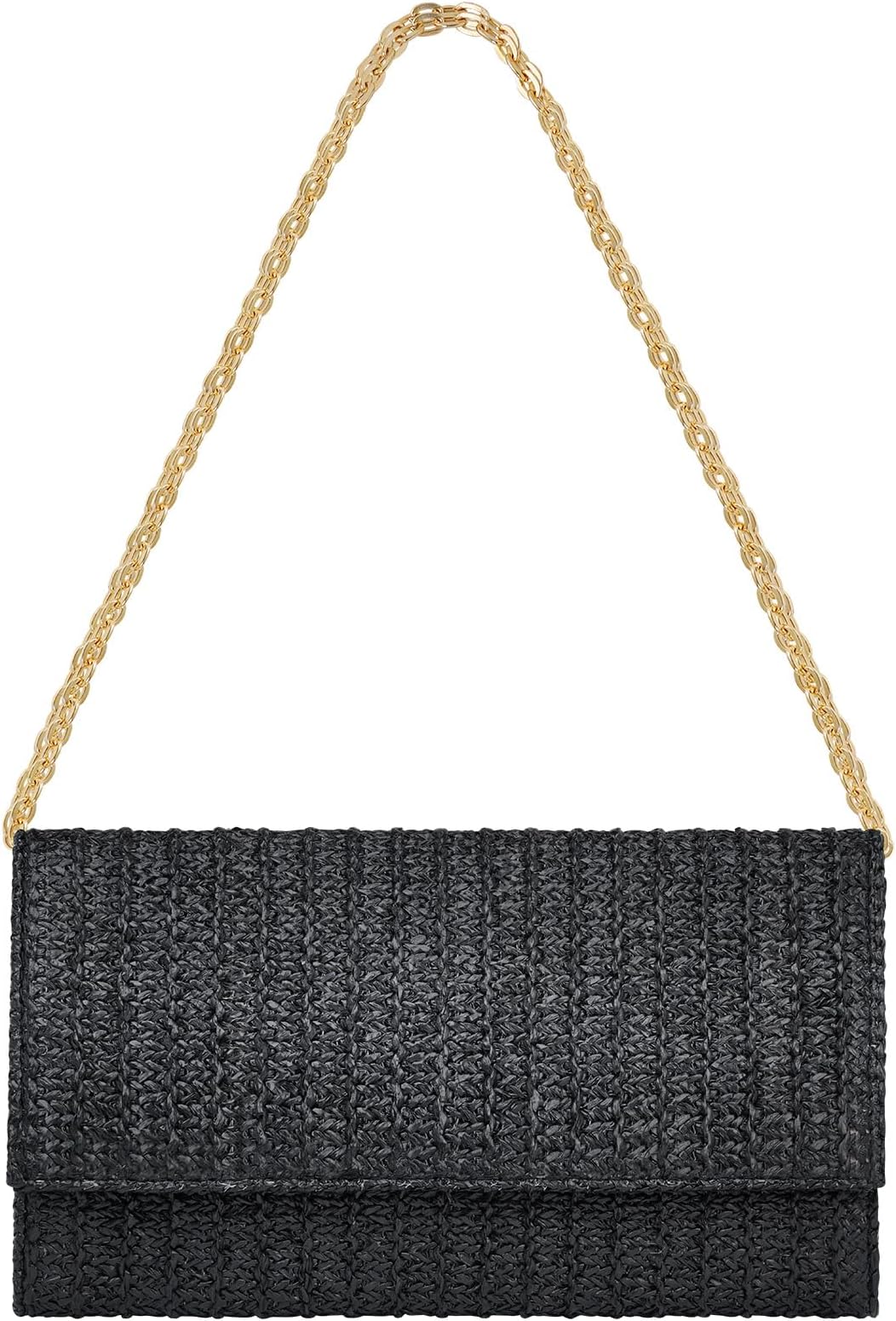 Kseymeir Straw Clutch Purse Shoulder Crossbody Bag Envelope Purse Raffia Handbag for Summer Beach Travel Trendy | Straw, Summer, Beach, Travel, Trendy