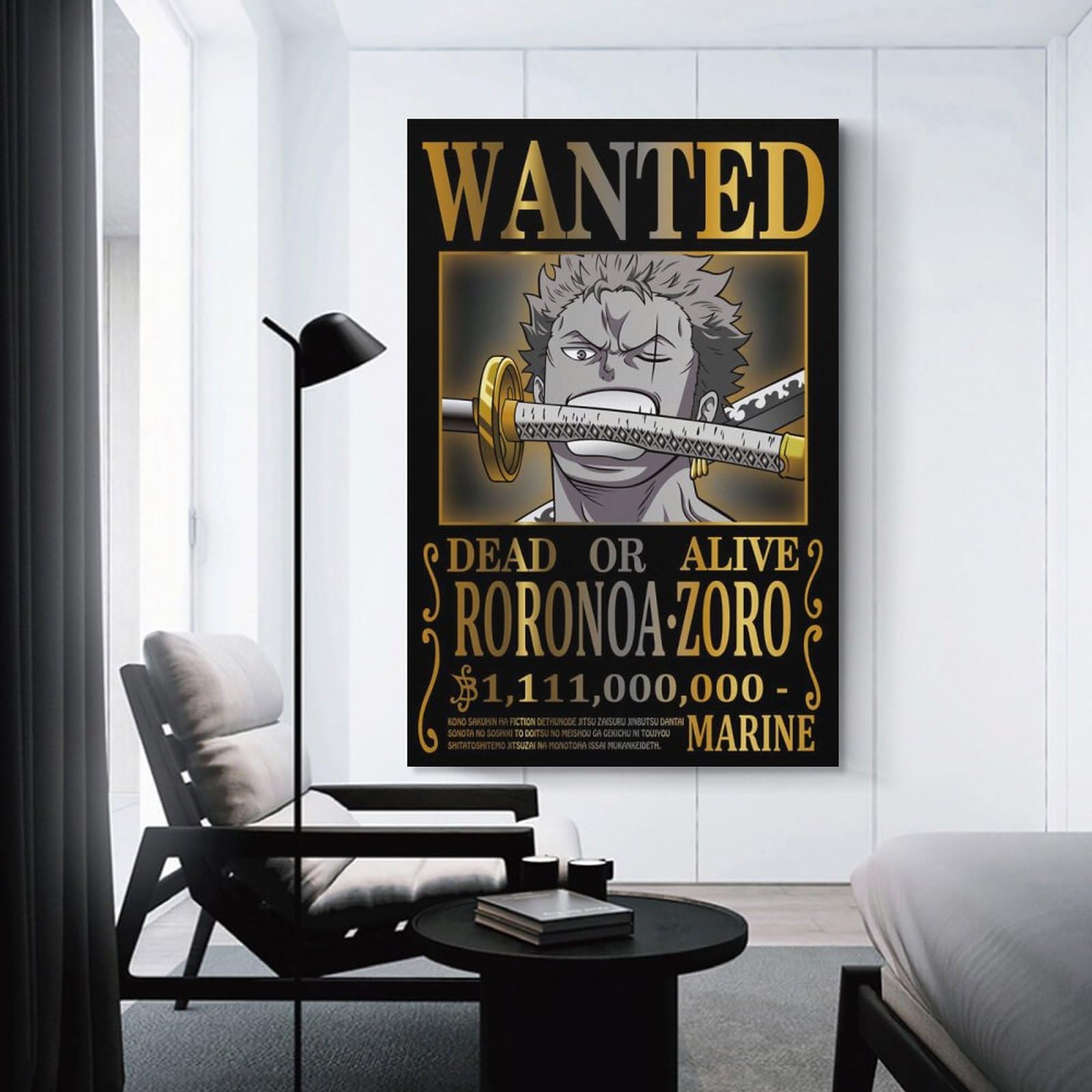 Amazon.com: Roronoa Zoro 2 Poster Wanted Anime Poster Picture