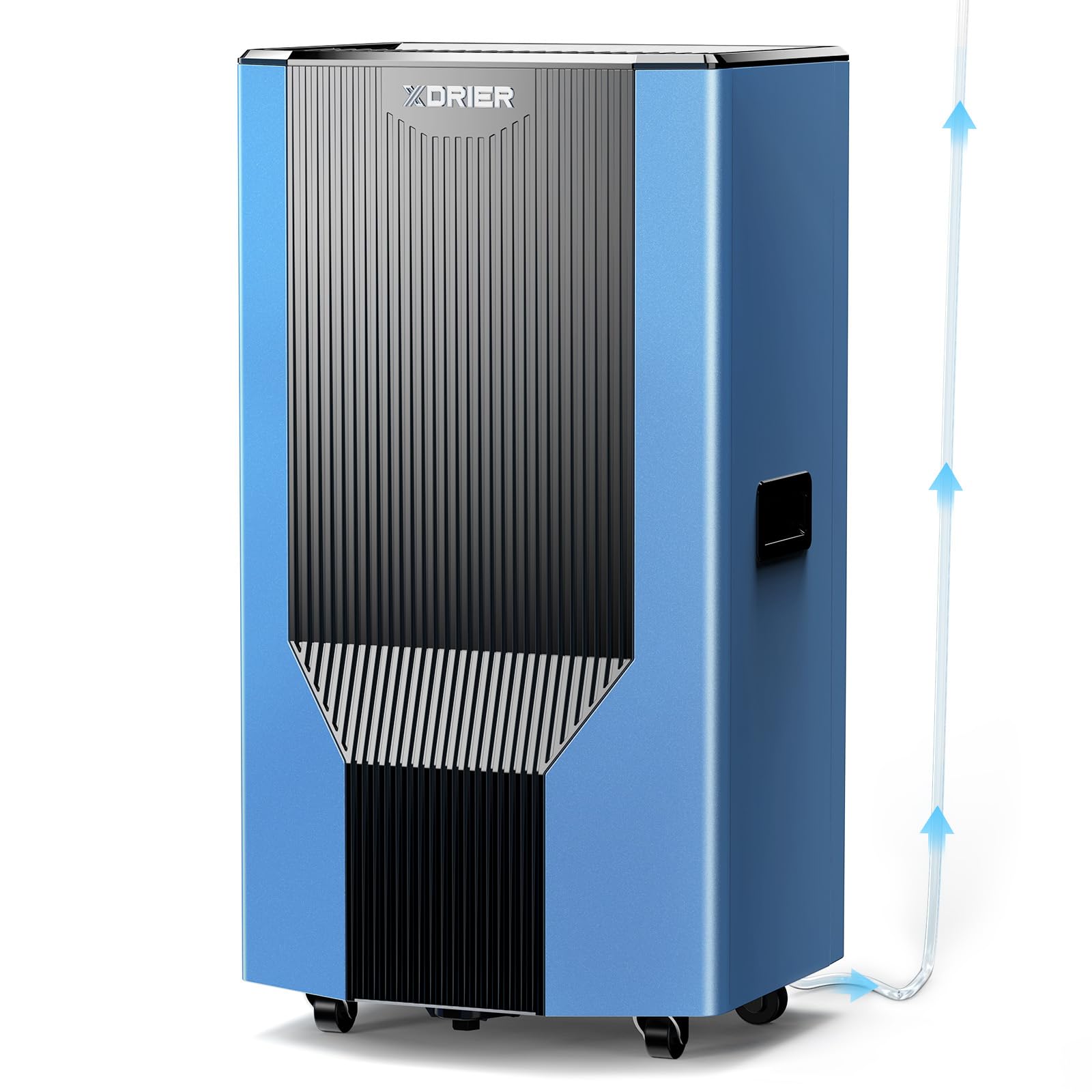 Deumidificatore Max 138P con pompa per uso domestico, deumidificatore commerciale Energy Star con tubo di scarico per grandi spazi, cantina, camera da letto, scarico automatico e sbrinamento