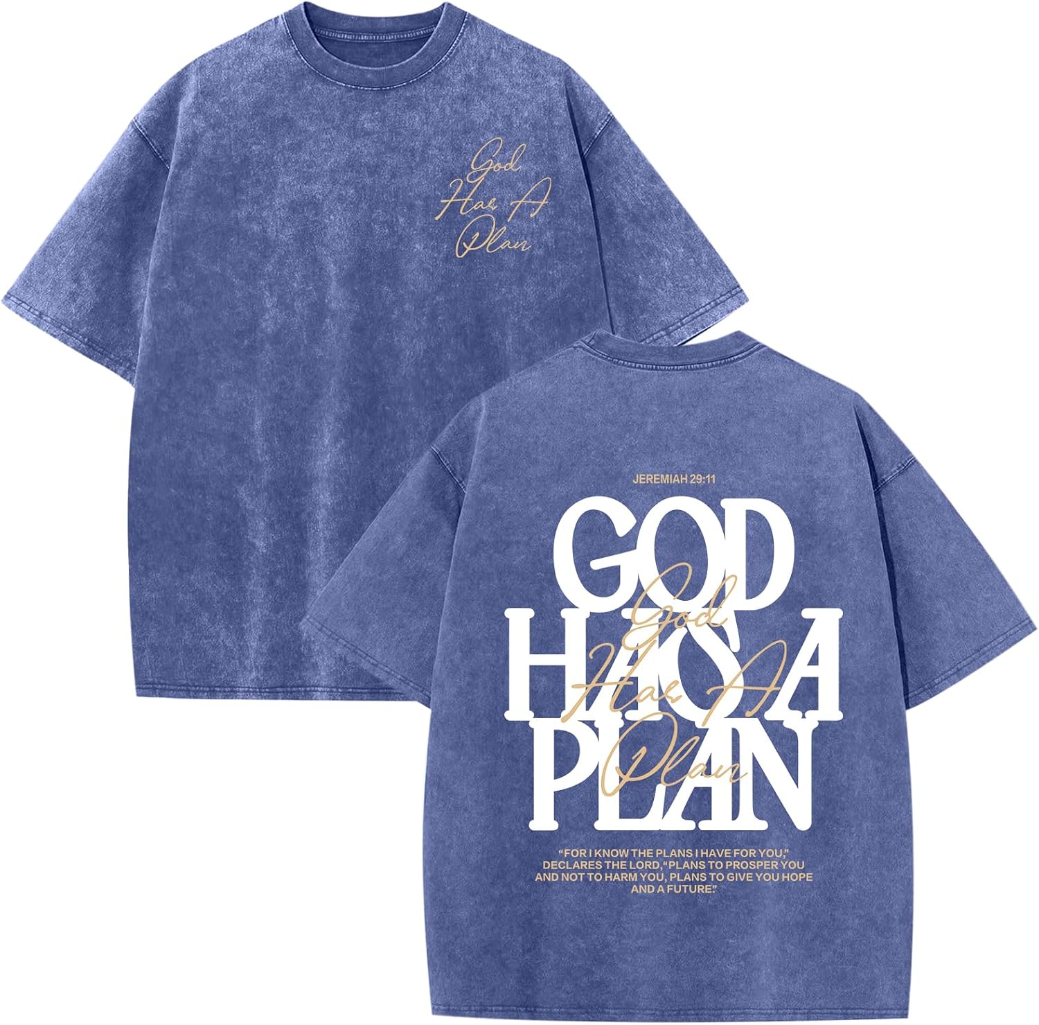 Christian Shirts for Men God Religious Jesus Faith Inspirational Bible Verse Tshirt Oversized Acid Wash Graphic Tees