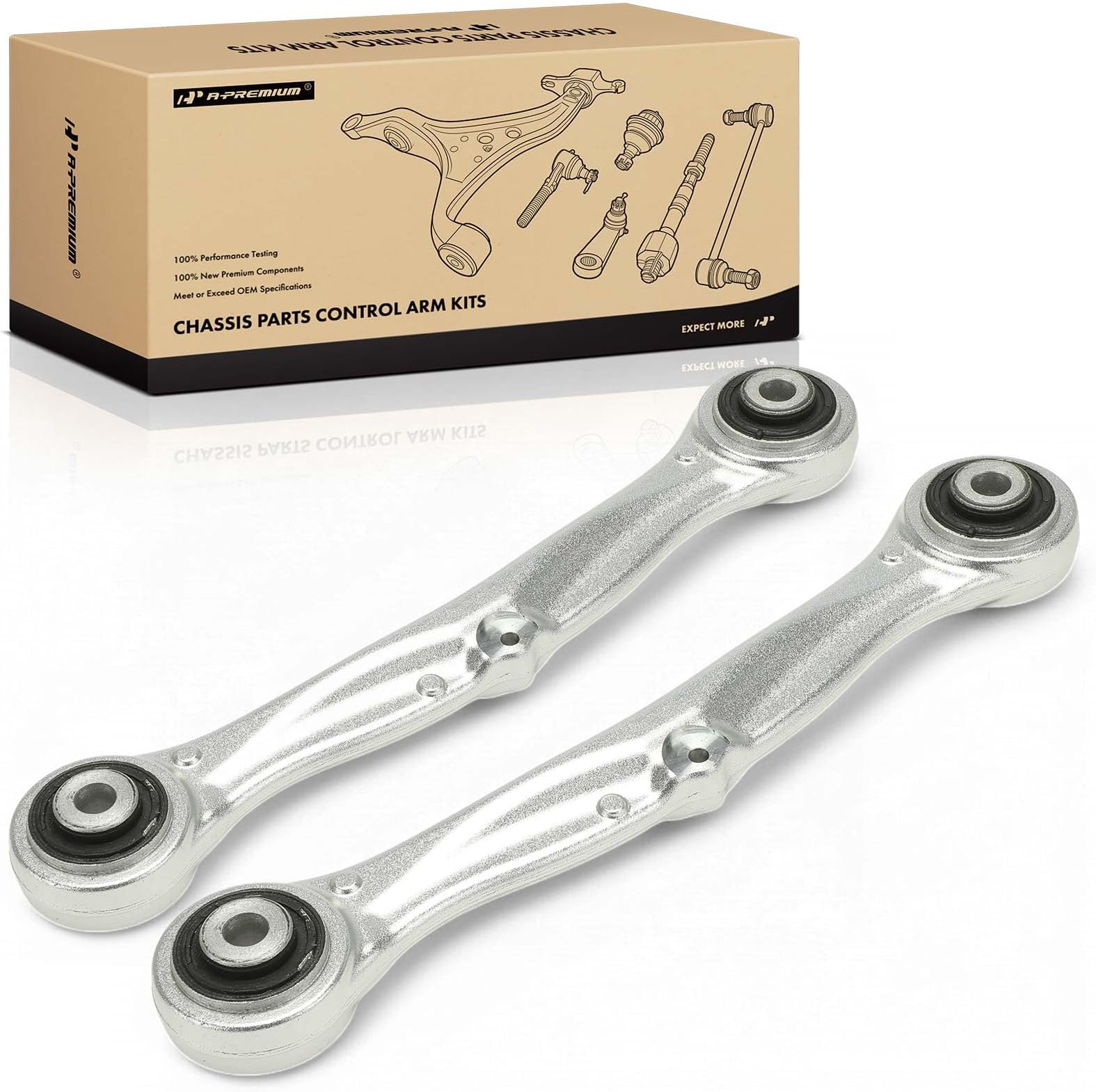 A-Premium Control Arm Kit Replacement for Tesla Model S 2012-2017 Model X Control Arm, Rear Upper Rearward, A Set of 2