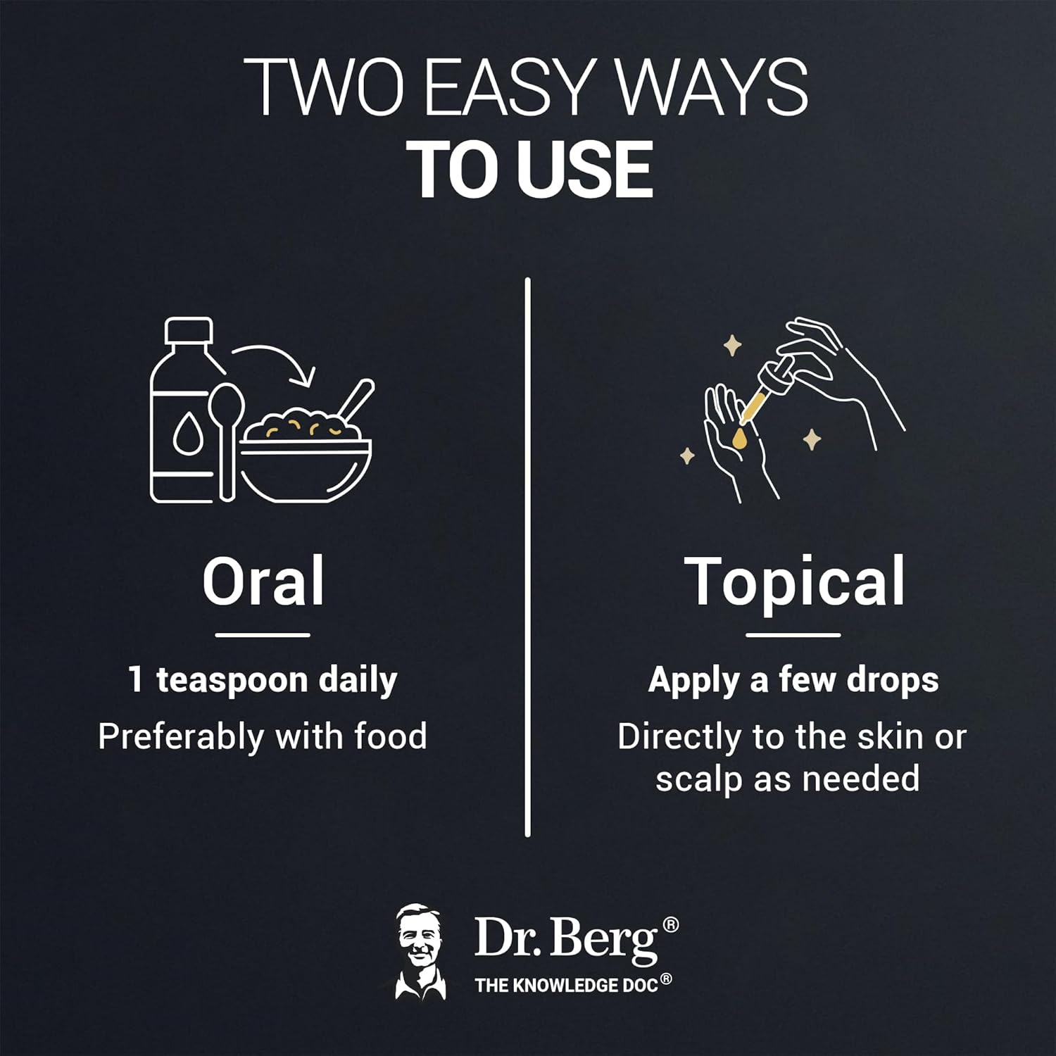 Dr. Berg Black Seed Oil Organic Cold Pressed – Pure Nigella Sativa Black Cumin Oil – USDA Organic, Halal, Vegan – for Hair, Skin, Immune Support – Unrefined Liquid – 4 oz Glass Bottle - Image 8