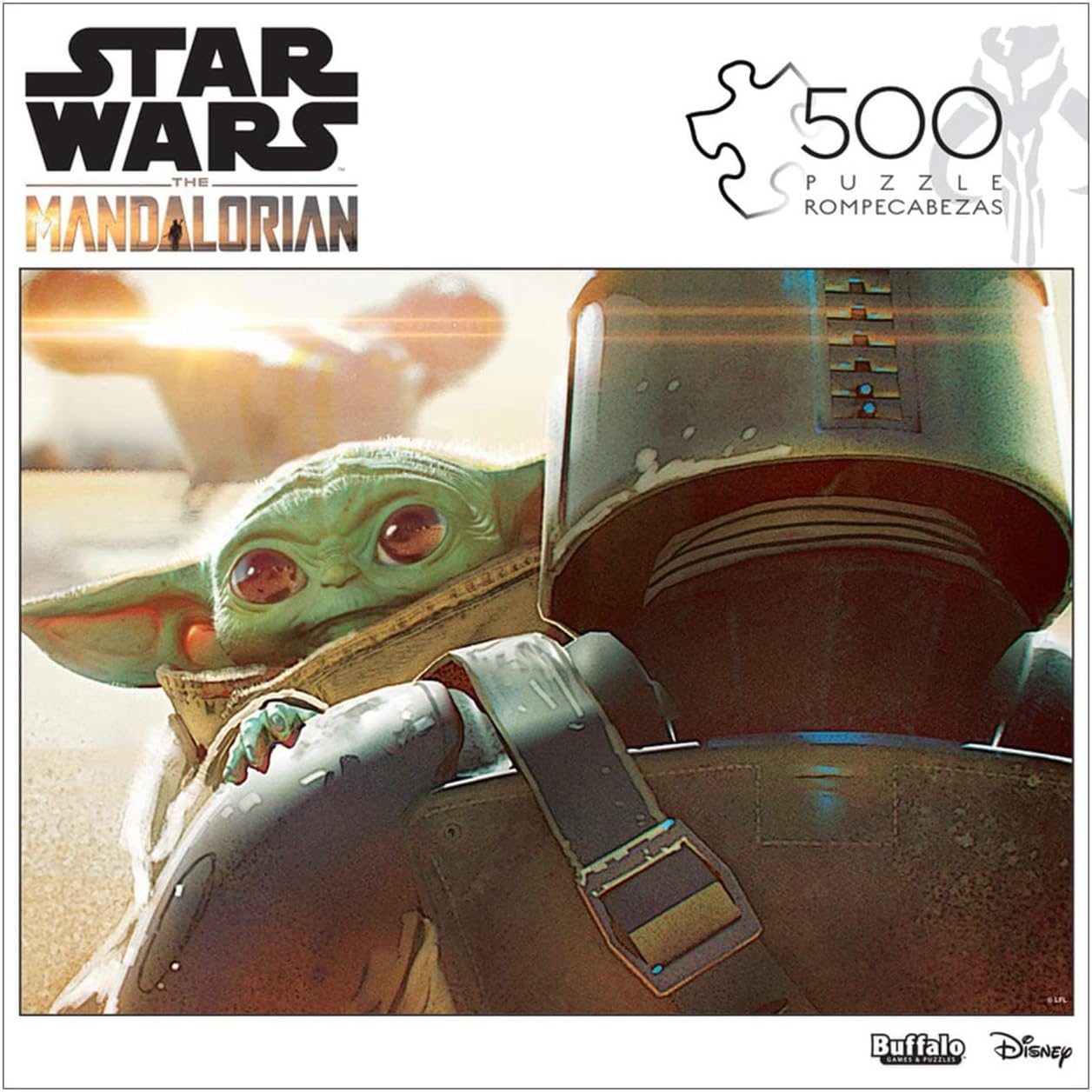 Buffalo Games Star Wars - The Mandalorian - The Child - 500 Piece Jigsaw Puzzle