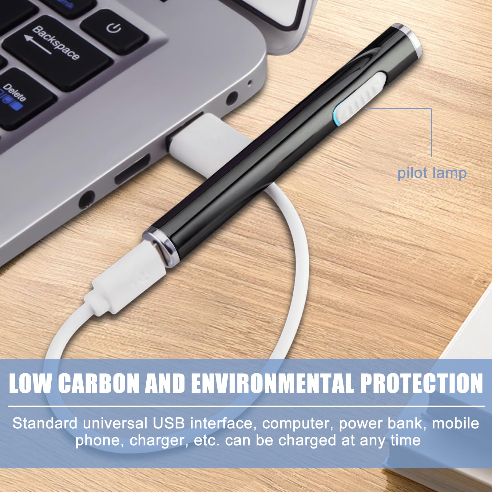 Accendino elettrico antivento in metallo caldo accendino USB ricaricabile al Plasma senza fiamma