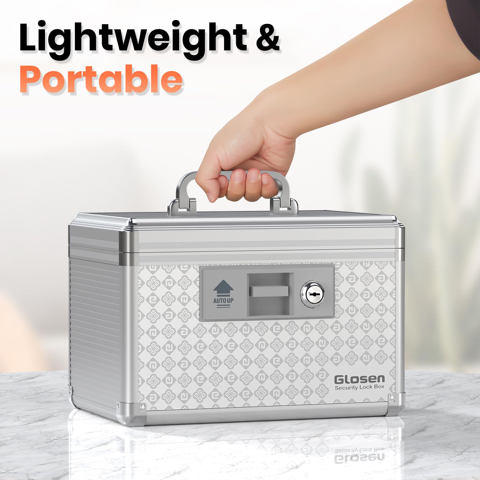 メディシンロックボックス 鍵付き 重要な書類 お金 Amazon.co.jp: Glosen メディシンロックボックス 安全な薬物保管用 鍵