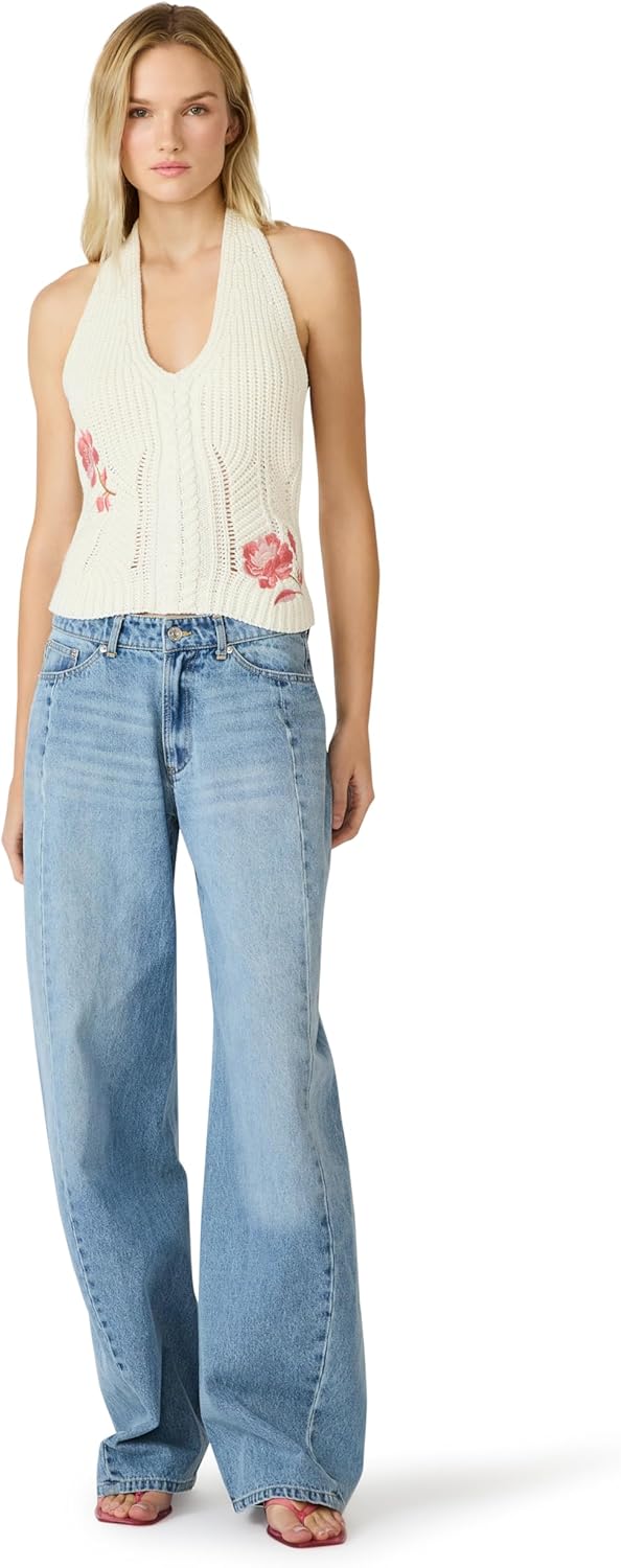 Steve Madden Women's Opal Sweater Top