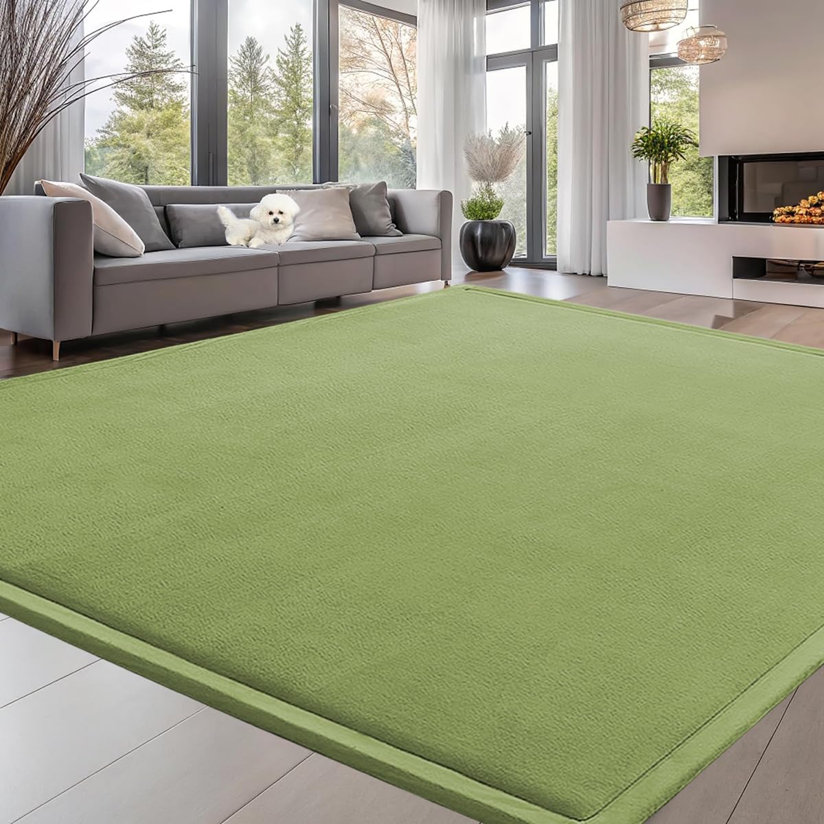 Tapis de sol antidérapant en mousse à mémoire de forme pour bébé et yoga