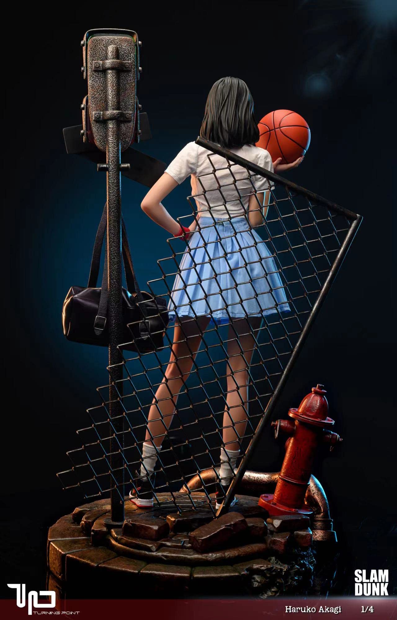 Amazon.co.jp: 赤木晴子 あかぎはるこ フィギュア メイドVer. 1/4